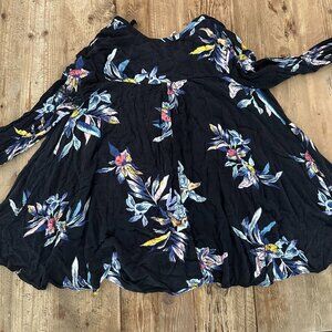 Free People Electric Orchid Tunic Top Women's Small